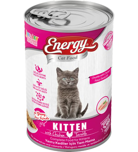 Energy Pet Food Energy Tavuklu Yavru Islak Konserve Maması 415 Gram 80 Adet
