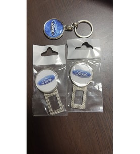 Ford Metal Toka 1 Çift Ve Anahtarlık 1 Adet