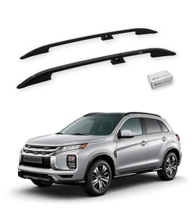 Turtle Mitsubishi Rvr (Mk3) 2010-2022 Tavan Çıtası Crown Siyah
