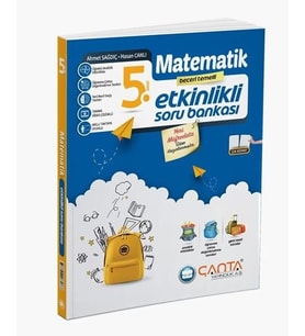 Çanta Yayınları 5.sınıf Matematik Etkinlikli Kazanım Soru Bankası