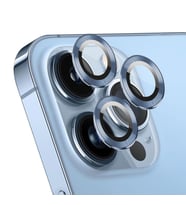 Microsonic Apple iPhone 14 Pro Max Tekli Kamera Lens Koruma Camı Sierra Mavisi (Çok Renkli)