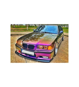 BMW E36 7 CM'LİK ÖN LİP FİBERGLASS BOYASIZ