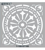 ARTDECO STENCİL 30X30CM GEOMETRİK FAYANS 168
