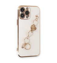 Apple İphone 14 Pro Kılıf Esila Silikon - Beyaz