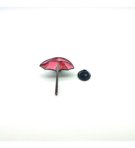 MORDİNO Pembe Şemsiye Pin