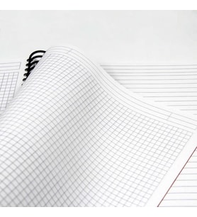 I'am Smart Plastik Kapak 275 Yaprak 8+3 Bölmeli Spiralli A4 Defter