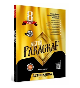 Altın Karma Yayınları 8.Sınıf Paragraf Lgs Soru Bankası