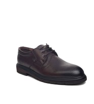 Trendyshose - 1659  Erkek Klasik Casual Cılt Ayakkabı (KAHVE)