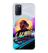 Oppo A52/A72/A92 Uyumlu Lewis Hamilton Tasarımlı Şeffaf Telefon Kılıfı