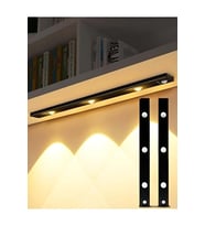 Bella Slim Cabinet Hareket Sensörlü Siyah Dimmerli LED Dolap Lambası