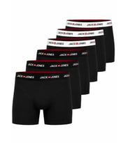 JACK JONES Erkek Büyük Beden 6 Adet Boxer 12295776 3