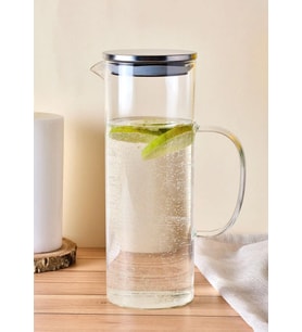 İzmir Borosilikat Cam Sürahi - 1200 ML
