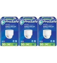 Prosafe Emici Külot Hasta Bezi Orta-Medium 90 Adet (3PK*30)