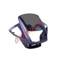 YAMAHA YBR UYUMLU ÖN SİPERLİK KARE KOYU GRİ