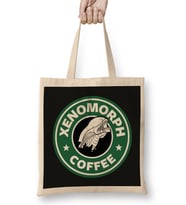 Alien Xenomorph Coffee Bez Çanta Uzun Saplı