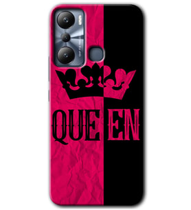 İnfinix Hot 20i Kılıf HD Desen Baskılı Kılıf - Queen