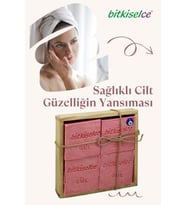 Bitkiselce El Yapımı Gül Sabunu 450 gr. 4 kalıp sabun.
