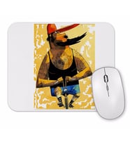 Boy Fitness Mouse Pad