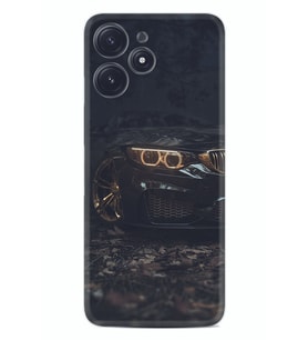 Xiaomi Poco M6 Pro 5G Kılıf Silikon Desen Özel Seri Black Car 1768