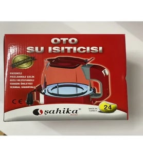 ŞAHİKA Şahika oto su ısıtıcısı gizli rezistans 24V 750 ml