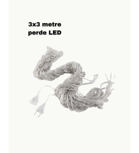 3x3 Led Işık Perdesi Şelale Model İç Dış Mekân Dekorasyonu