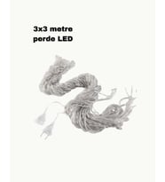 3x3 Led Işık Perdesi Şelale Model İç Dış Mekân Dekorasyonu