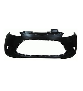 FORD FIESTA ÖN TAMPON SİSSİZ SİYAH 08- FOR07FI068 8A6117757ADXWAA