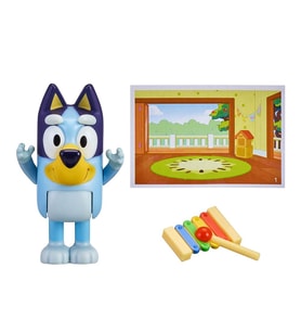 Bluey Tek Figür Aksesuarlı Set - Bluey ve Ksilofon