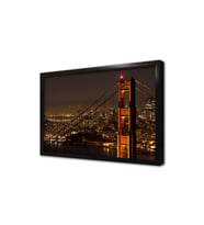 San Fransisco Golden Gate Köprüsü Çerçeveli Mdf Tablo