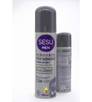 Sesu Men Tüy Dökücü Sprey 150 Ml Erkeklere Özel Hızlı Etkili Depilatory Spray Normal Ciltler İçin