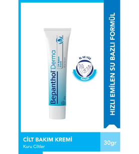 Bepanthol Cilt Bakım Kremi 30 gr ProVitamin B5 ile Normal Cilt İçin Nemlendirici Etki