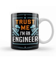 Trust Me I Am An Engineer 05 Kupa Bardak Porselen