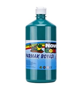 Nova Color Parmak Boyası Yeşil 1 KG Yeşil Parmak Boyası (Karışık)