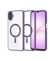 Newface Samsung Galaxy A07 4G Kross Magneticsafe Kapak - Mor