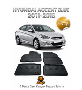 Balp Hyundai Accent Blue 2011-2018 2D Paspas