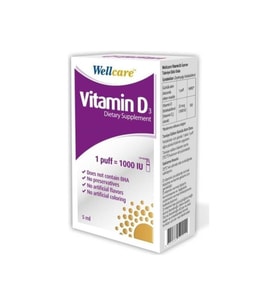 Wellcare Vitamin D3 1000'lü 5 Ml