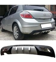 Opel Astra H Difüzör Difizör Gri + Kare Egzoz Görünüm C Tip 2004 - 2009