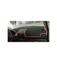 2003-2009 Modellerine Uygun Toyota Avensis Torpido Koruma Halısı Siyah Kenar Renk Mavi