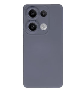 Redmi Note 13 4G Kılıf Nano Içi Kadife Silikon - Gri