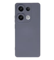 Redmi Note 13 4G Kılıf Nano Içi Kadife Silikon - Gri