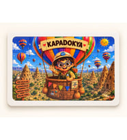 Kapadokya Huzi - 24 Parça Ahşap Puzzle
