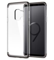 Spigen Galaxy S9 ile Uyumlu Kılıf Neo Hybrid NC Crystal Gunmetal