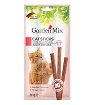 Gardenmix Kuzu Etli Kedi Stick Ödül 3*5g