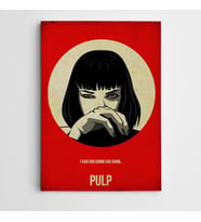 Pulp Fiction Modern Sanat Kanvas Tablo