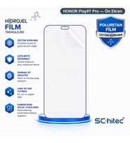 SChitec HONOR Play9T Pro Uyumlu Ön Yüzey Nano Şeffaf Hidrojel Ekran Koruyucu
