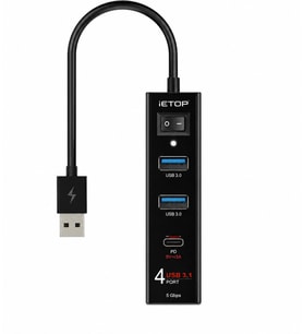 Usb 3.1 Gen1 Hub Pd 4 Port 5 Gbps U329A