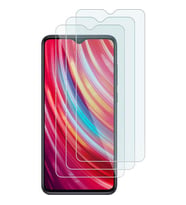 Xiaomi Redmi Note 8 Pro Uyumlu Ekran Koruyucu Screen Protector Tempered Glass Kristal Netliğinde %100 HD Görüntü, Yüksek Kalite Kırılmaz Temperli Cam (Şeffaf)