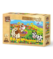 Art Kids Romantik İnek 25 Parça Ahşap Puzzle