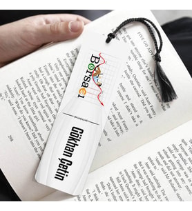 İsme Özel Borsacı Kitap Ayracı