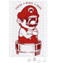Super Mario Bros Puzzle 240 Parça Yapboz